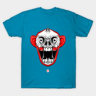 Unicorn Monkey Skull T-Shirt
